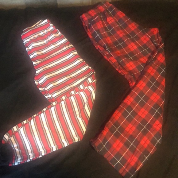 Two Pair Holiday PJs - Picture 1 of 1
